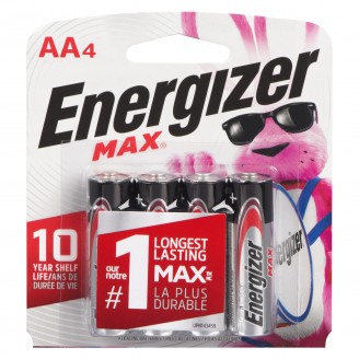 Energizer Max AA Alkaline Batteries